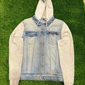 Jean jacket hoodie